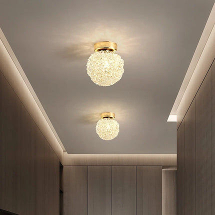 Suspension moderne en cristal avec cordon ajustable — LZ4X9P