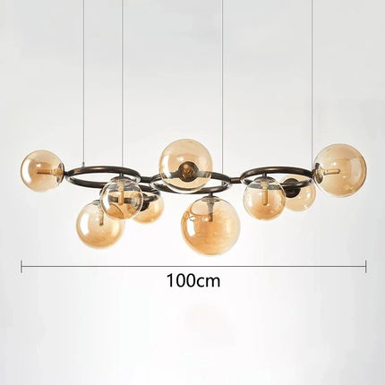 Lustre suspension nordique pour salle à manger éclairage intérieur — LZ4X9T2