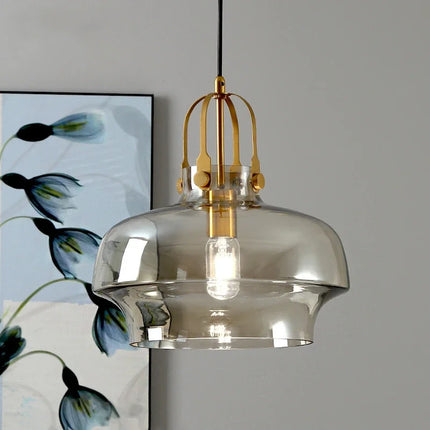 Suspension nordique en verre pour décoration intérieure moderne — LZ4X9T