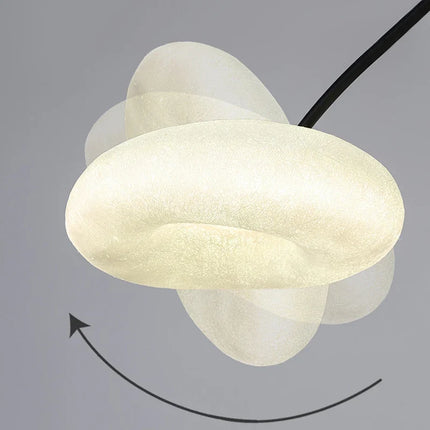Lampadaire LED décoratif nuage pour salon nordique moderne — LZ4M7Q2