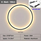 B Noir USB 100 cm / Lumière chaude Pas de télécommande