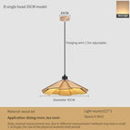 B 35CM couleur bois / 5 W (max. 100 W) / Blanc chaud | CHINE
