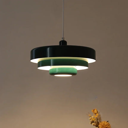 Lustre suspension LED rétro pour décoration de restaurant et bar — LZ4Q9T2