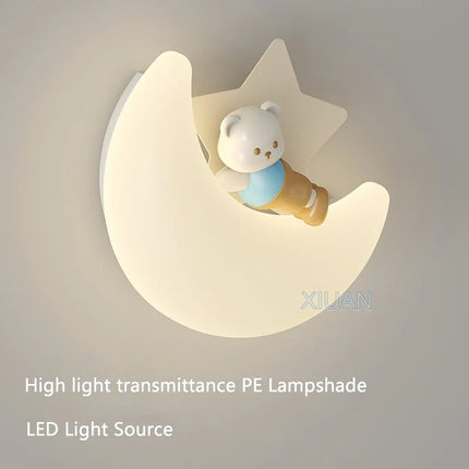 Applique murale design animal pour protection des yeux fille — LZ4X9T2