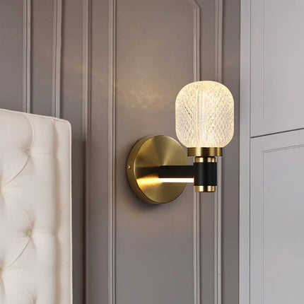 applique murale moderne à led pour décoration intérieure chaleureuse