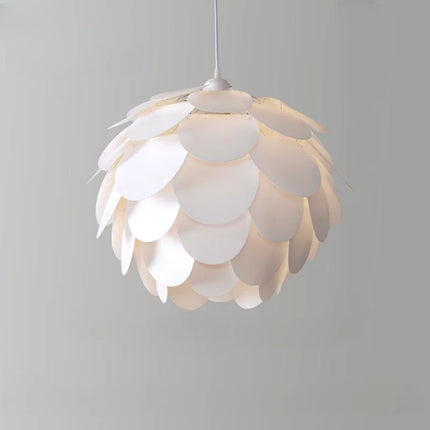 Lustre suspension ananas en placage de bois pour hôtels et restaurants — LZ4X9T