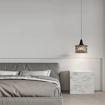 Suspension italienne minimaliste en cuivre et verre haut de gamme — LZ4X9T2