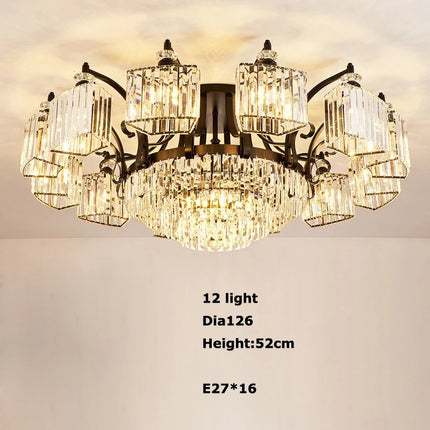 lustre rond à led intensité variable luxe 2022