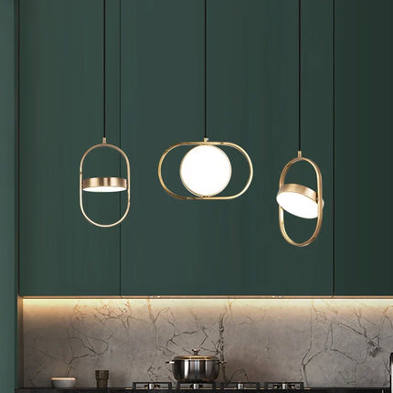 Lustre rotatif nordique œil magique post-moderne — LZ4X9J2