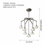 Noir-D 91cm / Blanc chaud