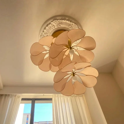 Suspension LED décorative en tissu style nordique intérieur — LZ4X9Q2N