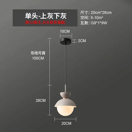 Lampe de chevet nordique au design créatif pour intérieur — LZ4X9Q2