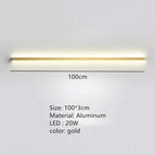100cm-Or / Lumière blanche