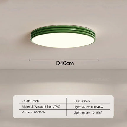 Plafonnier LED au design nordique médiéval pour intérieur — LZ4X9P2