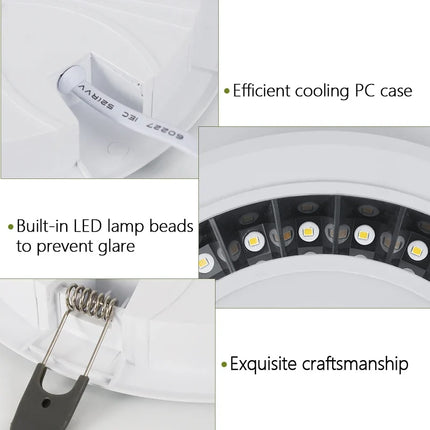 Spot LED encastrable dimmable pour éclairage intérieur polyvalent — LZ4X9P2