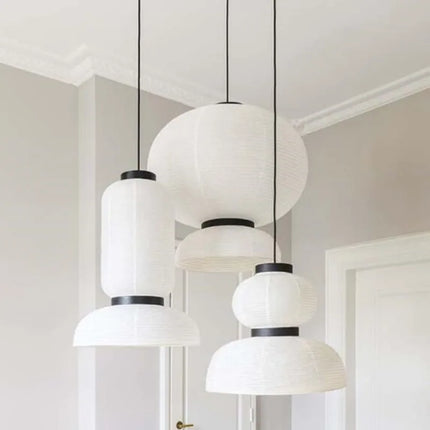 Suspension en papier de riz au style danois pour intérieur — LZ4X9P2