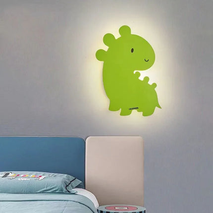 Applique murale LED enfants motifs baleine, lapin et dinosaure — LZ4X9T2
