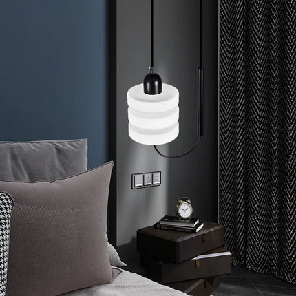 Lustre en verre au style nordique pour décoration intérieure moderne — LZ4X9T
