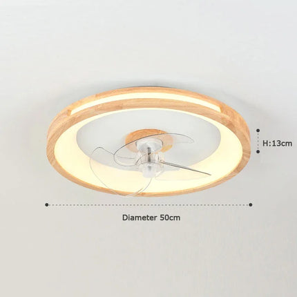 Plafonnier LED nordique oscillant avec télécommande intégrée — LZ4X9P2