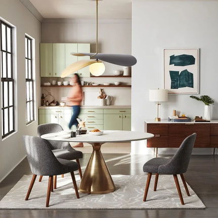 Suspension design artistique en métal et verre haut de gamme — LZ4X9P2Q