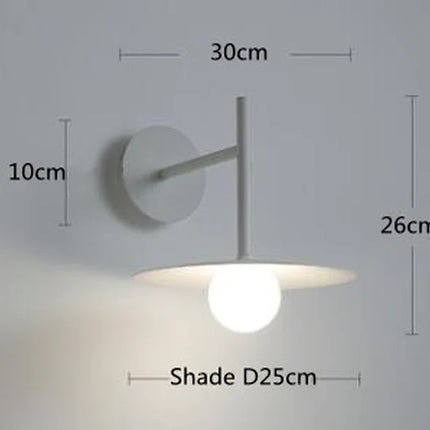 applique murale led moderne à bras mobile simple