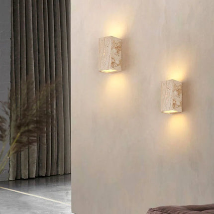 Applique murale LED design en forme de cuboïde 3000K — LZ7XQ2