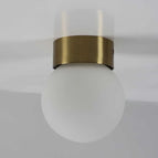 Verre doré 8cm / Sans ampoule
