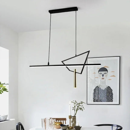 Suspension LED géométrique pour intérieur moderne et élégant — LZ4P9XQ2