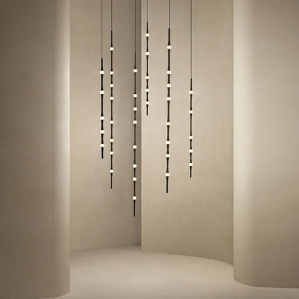 Lustre LED minimaliste au design espagnol pour intérieur élégant — LZ4X9P2