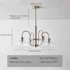 4 ampoules / Lumière neutre