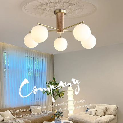 Lustre japonais en cuivre au style rétro médiéval pour intérieur élégant — LZ4X9P2