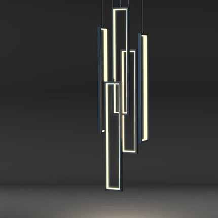 Lustre suspension moderne style loft pour intérieur élégant — LZ4X9M