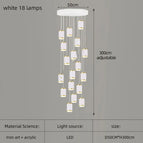 Lampes blanches 18 / Lumière blanche