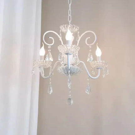 Lustre en cristal romantique pour chambre d'enfant moderne — LZ4X9T