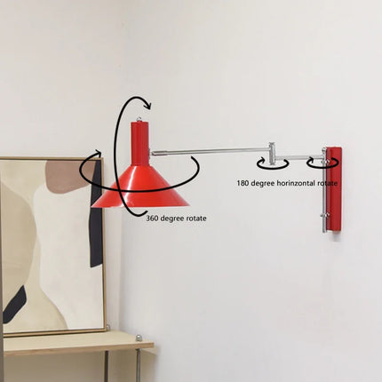 Applique murale LED pliable et extensible pour lecture — LZ4X9J2