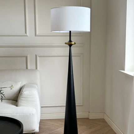 Lampadaire design japonais minimaliste en fer pour intérieur — LZ4X9Q2B