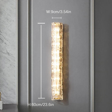 Applique murale LED en verre style italien moderne luxe — LZ4Q7X9F