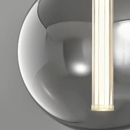 Suspension en verre fumé au design élégant pour restaurant et café — LZ4XJ9