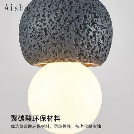 Suspension intérieure design nordique wabi-sabi créative — LZ4P9XQ