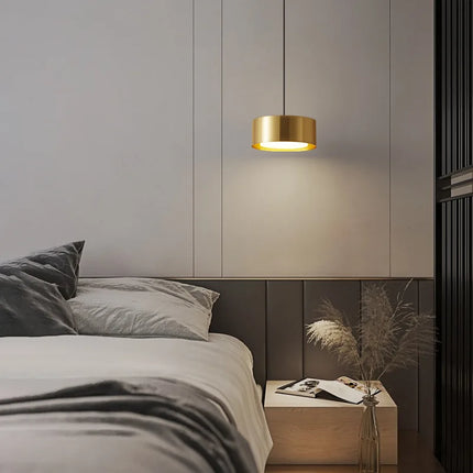 Lustre LED de chevet en laiton avec gradation 3 couleurs — LZ4X9M