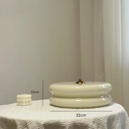 Plafonnier en verre au design moderne et élégant — LZ4X9T2
