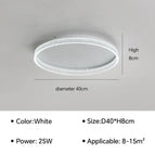 Blanc 40CM / Blanc froid (pas de RC)