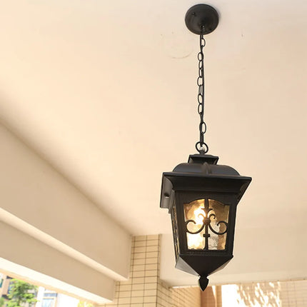 Suspension étanche pour éclairage extérieur jardin, balcon et allée — LZ4N7Q