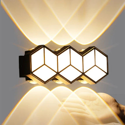 Applique murale LED étanche pour intérieur et extérieur, design moderne — LZ4X9P