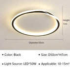 Or Rond 40CM / Blanc chaud (pas de RC)