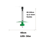 40cm vert / Lumière chaude