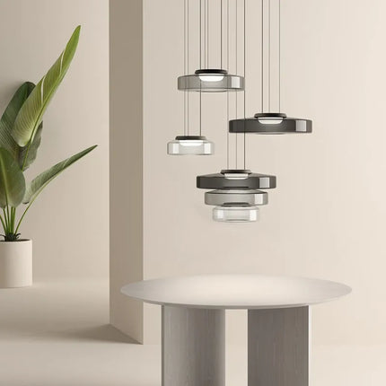 Suspension design en verre série Levels pour décoration moderne — LZ7D9Q