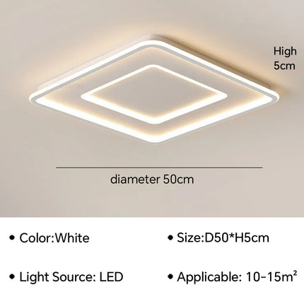 Plafonnier LED élégant pour décoration intérieure moderne — LZ4X9T