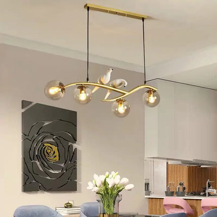 Lustre en forme d'oiseau pour décoration intérieure moderne — LZ4X9T