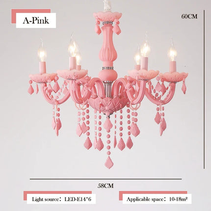 Lustre en cristal pour chambre enfant — LZ4X9P2